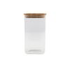 BOCAL VERRE COUVERCLE BAMBOU 1L - Visuel 0
